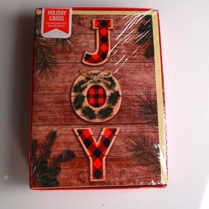 Holiday Cards set of 16 Luxury Christmas Cards with envelopes